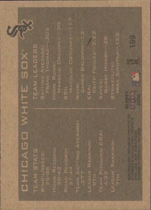 2000 Fleer Tradition Glossy Baseball "Main Set" Base Cards #1 to #250 - Picture 383 of 481