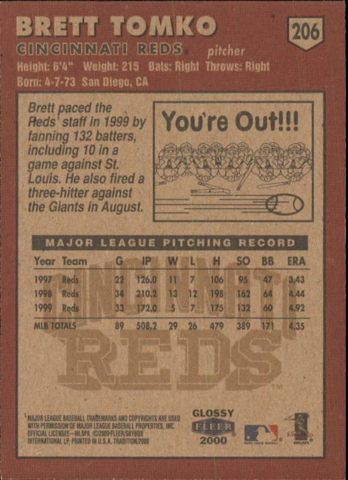 A2321- 2000 Fleer Tradition Glossy BB Cards 1-250 -You Pick- 15+ FREE US SHIP - Picture 387 of 473