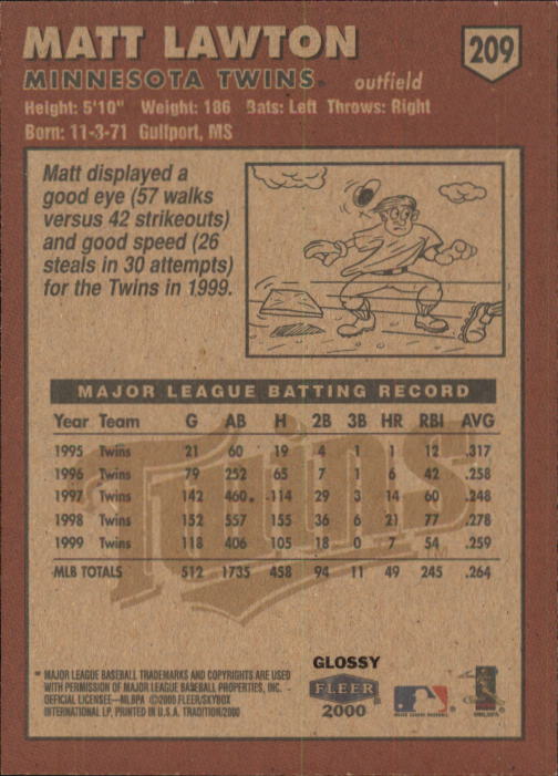 A2321- 2000 Fleer Tradition Glossy BB Cards 1-250 -You Pick- 15+ FREE US SHIP - Picture 393 of 473