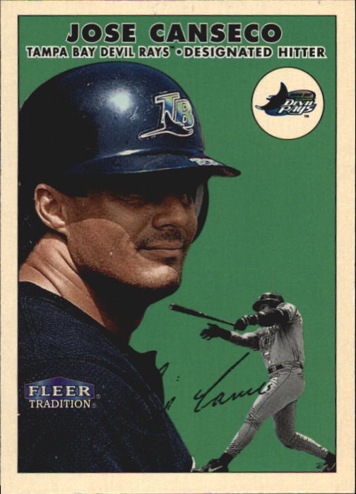 2000 Fleer Tradition Glossy #320 Jose Canseco