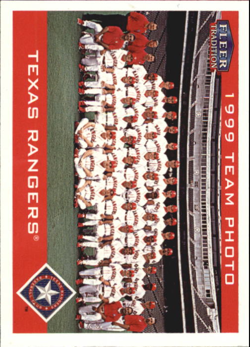 2000 Fleer Tradition Glossy #392 Texas Rangers
