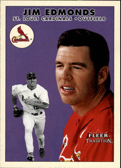 2000 Fleer Tradition Update #55 Jim Edmonds Cards