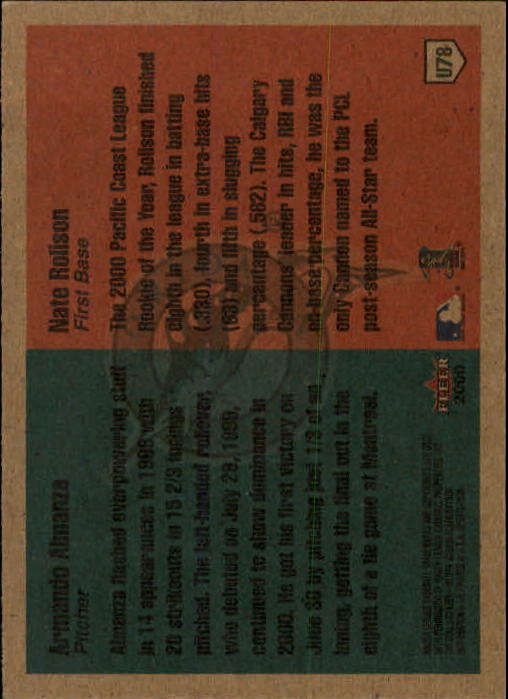 2000 Fleer Tradition Update Baseball "Main Set" Base Cards - Picture 153 of 297