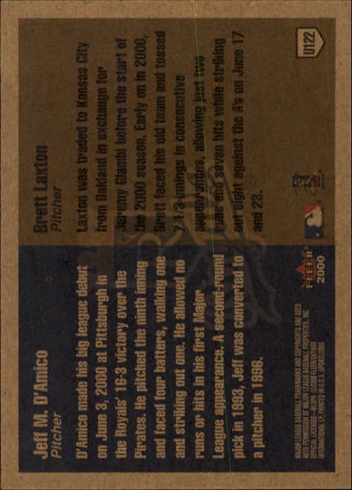 2000 Fleer Tradition Update Baseball "Main Set" Base Cards - Picture 241 of 297