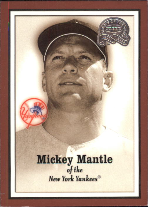 2000 Greats of the Game #1 Mickey Mantle