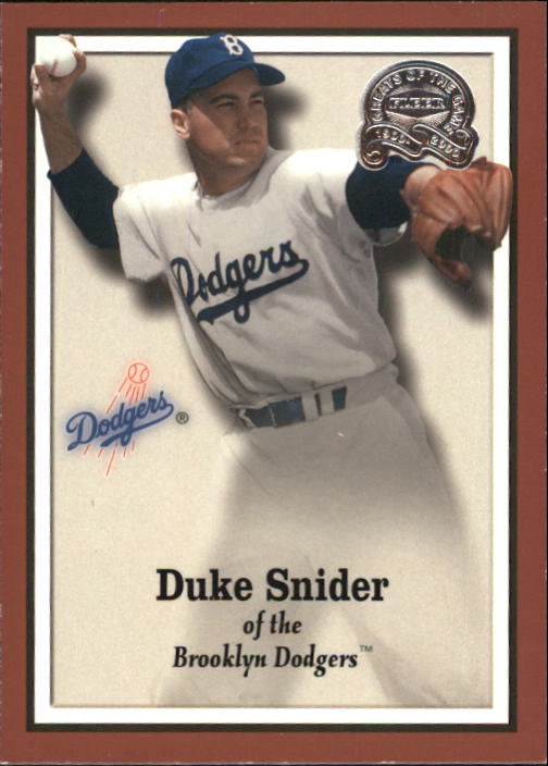 2000 Greats of the Game #36 Duke Snider