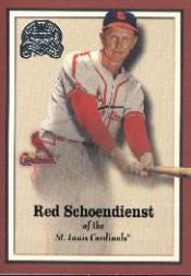 2000 Greats of the Game #54 Red Schoendienst