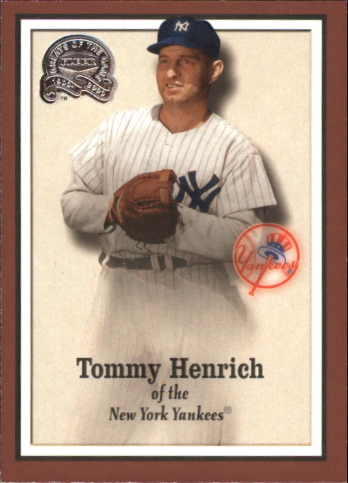 2000 Greats of the Game #94 Tommy Henrich
