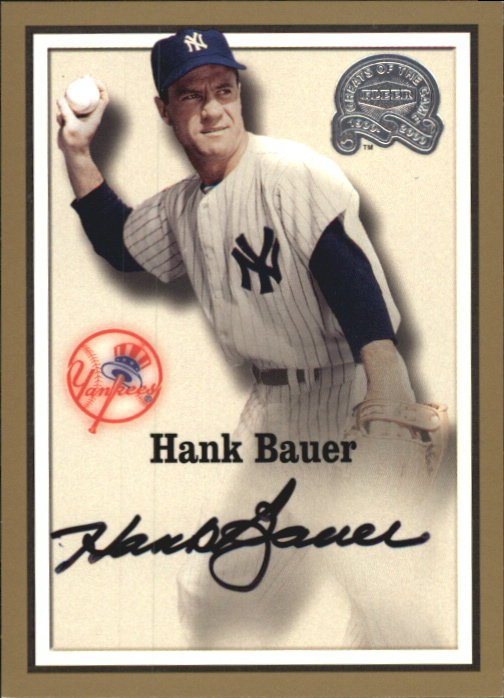 2000 Greats of the Game Autographs #2 Hank Bauer
