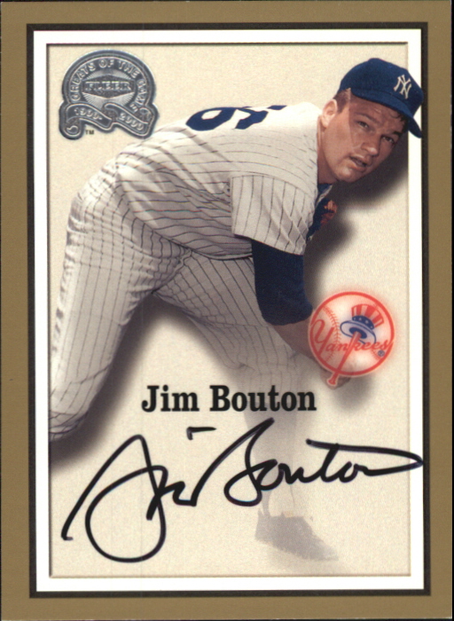2000 Greats of the Game Autographs #10 Jim Bouton