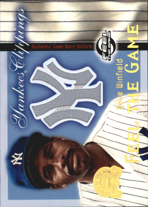 2000 Greats of the Game Yankees Clippings #YC9 Dave Winfield