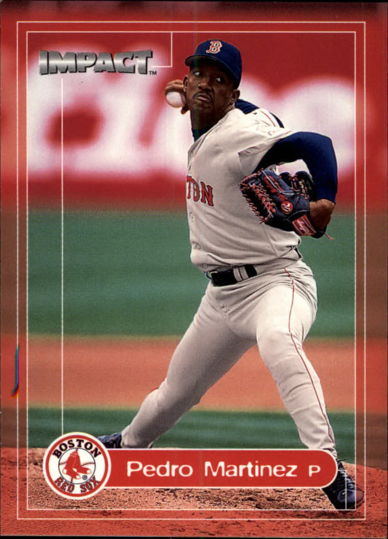 2000 Impact Baseball Card 81 Pedro Martinez eBay