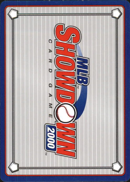 2000 MLB Showdown 1st Edition #2 Tim Belcher back image
