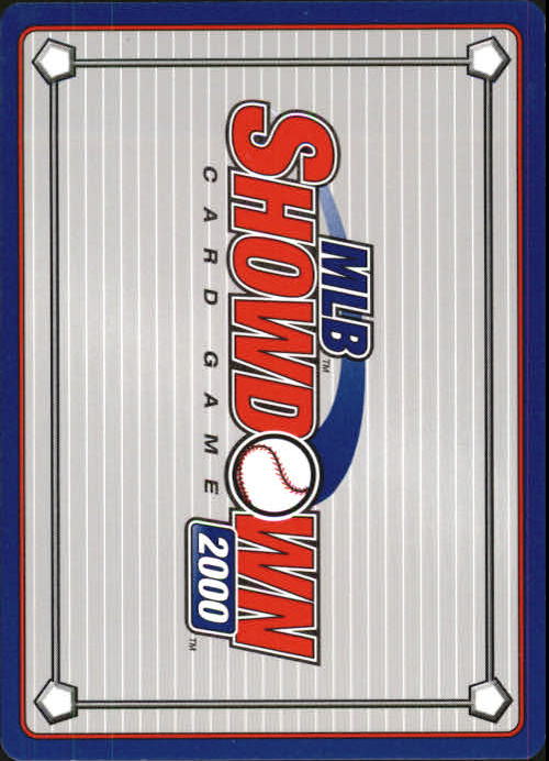 2000 MLB Showdown 1st Edition #3 Gary DiSarcina UER back image