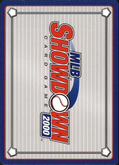 2000 MLB Showdown 1st Edition #10 Troy Percival back image