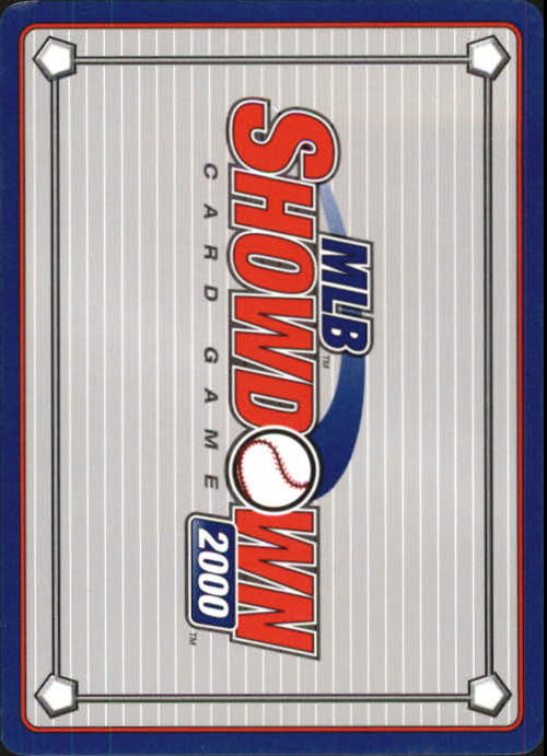 2000 MLB Showdown 1st Edition #14 Mo Vaughn back image