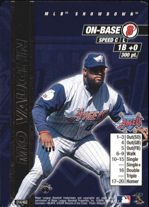 2000 MLB Showdown 1st Edition #14 Mo Vaughn