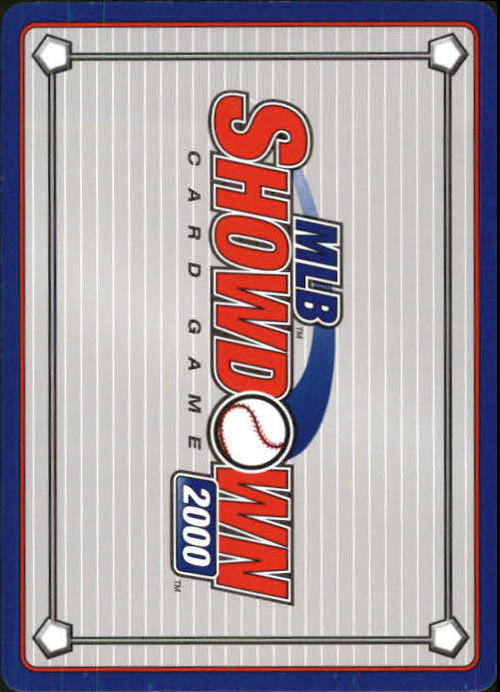 2000 MLB Showdown 1st Edition #20 Andy Fox back image
