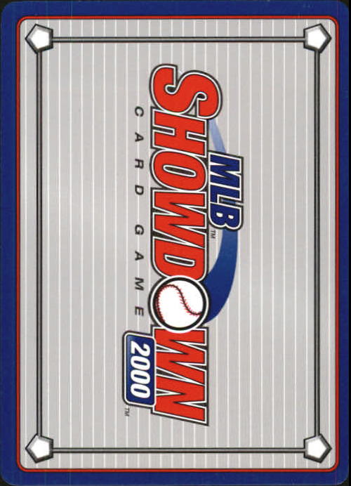 2000 MLB Showdown 1st Edition #22 Bernard Gilkey back image
