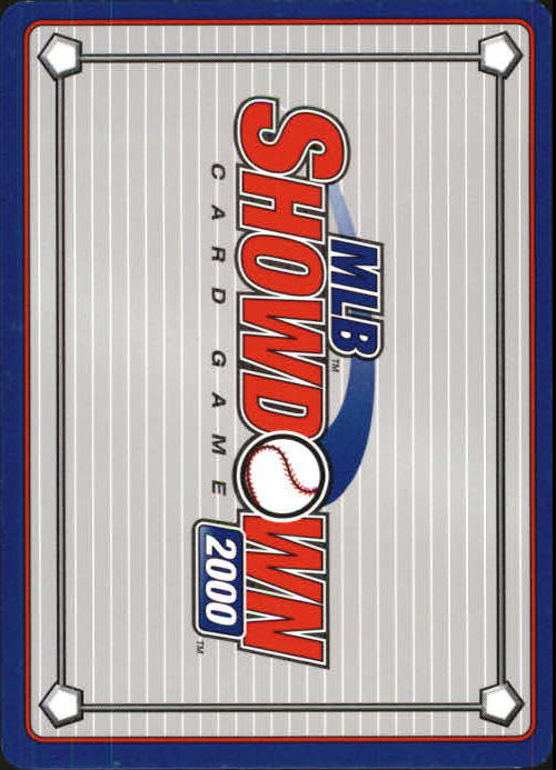 2000 MLB Showdown 1st Edition #27 Dan Plesac back image