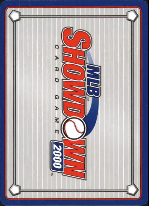 2000 MLB Showdown 1st Edition #28 Kelly Stinnett back image