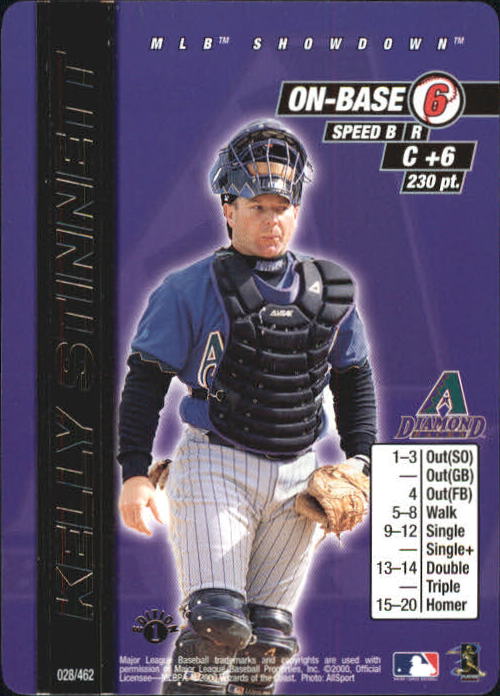 2000 MLB Showdown 1st Edition #28 Kelly Stinnett