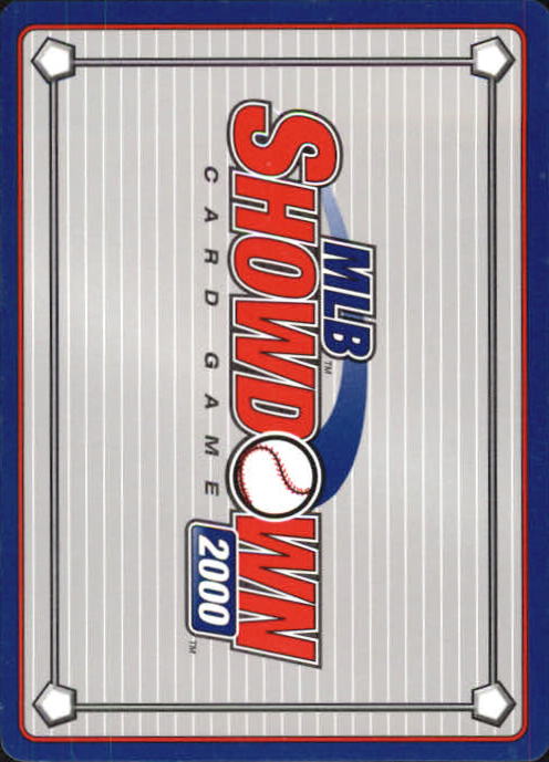 2000 MLB Showdown 1st Edition #33 Tom Glavine back image