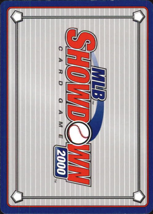 2000 MLB Showdown 1st Edition #34 Jose Hernandez back image