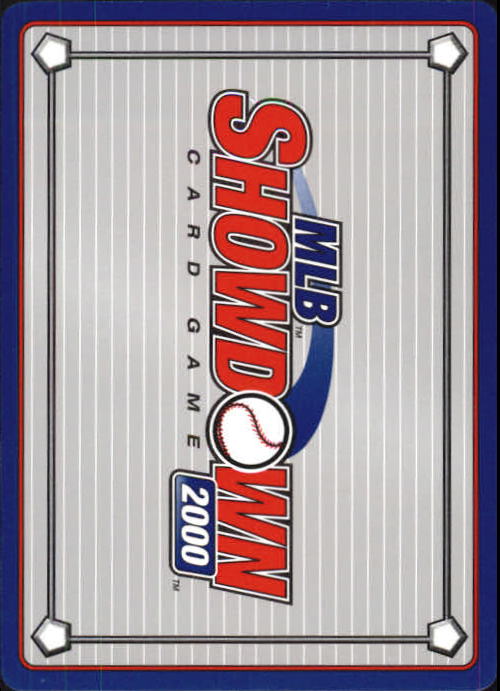 2000 MLB Showdown 1st Edition #39 Ryan Klesko back image