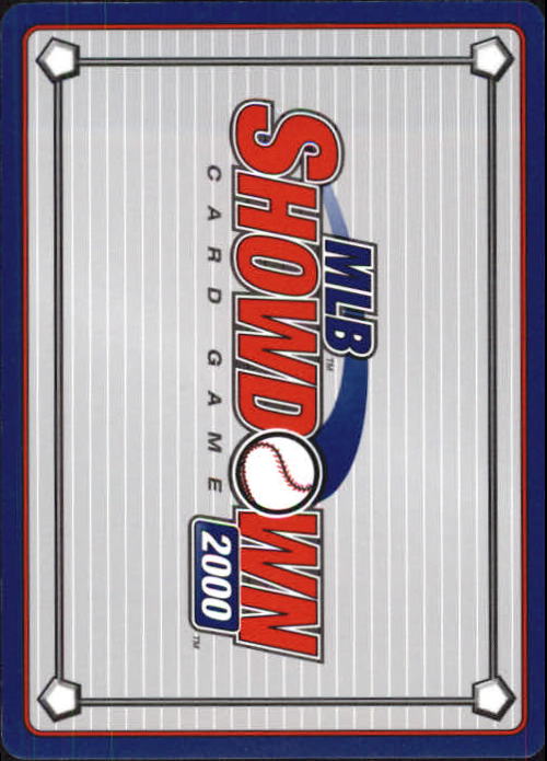 2000 MLB Showdown 1st Edition #41 Greg Maddux FOIL * back image