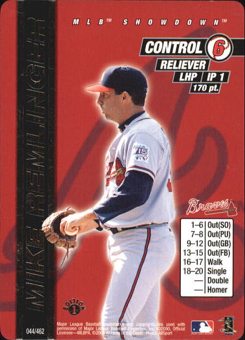 2000 MLB Showdown 1st Edition #44 Mike Remlinger