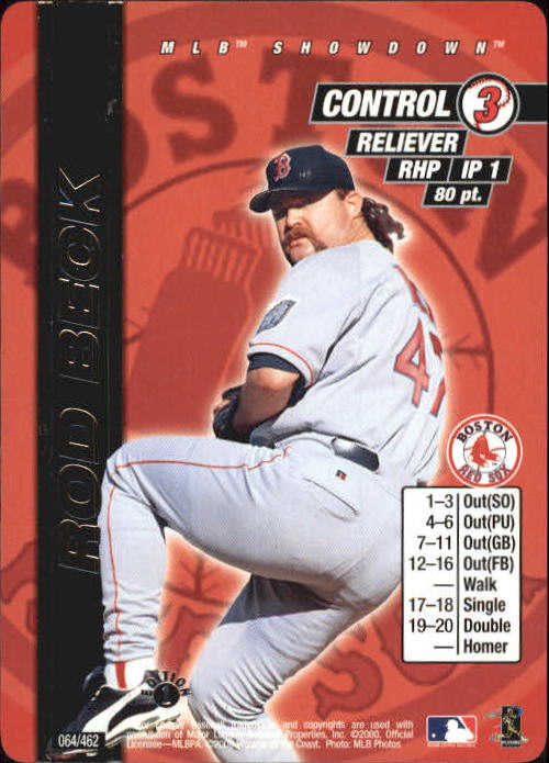 B1819- 2000 MLB Showdown Baseball Assorted Cards1 -You Pick- 15+ FREE US SHIP - Picture 100 of 409