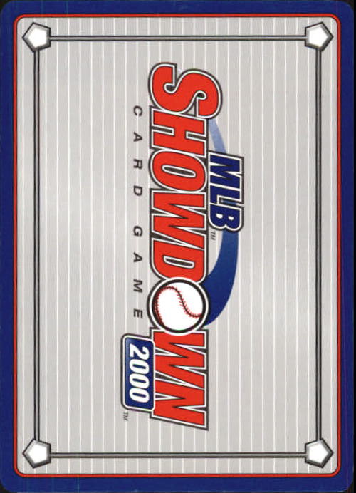 2000 MLB Showdown 1st Edition #86 Lance Johnson back image