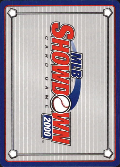 2000 MLB Showdown 1st Edition #98 Ray Durham back image