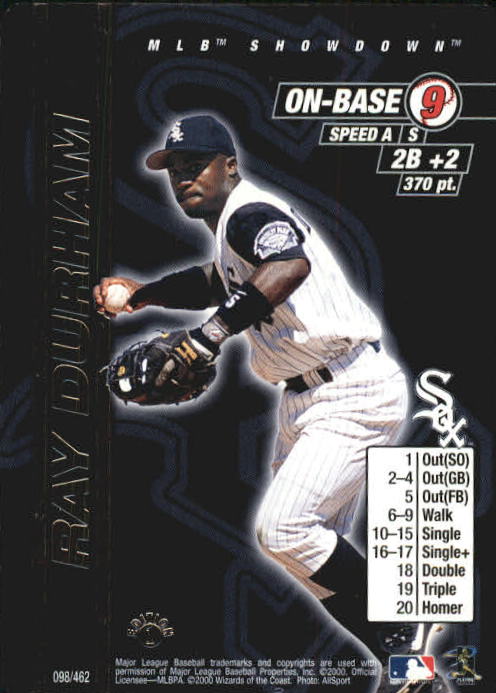 2000 MLB Showdown 1st Edition #98 Ray Durham