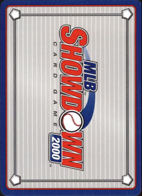 2000 MLB Showdown 1st Edition #103 Greg Norton back image