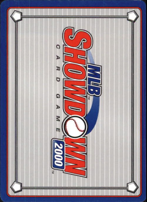 2000 MLB Showdown 1st Edition #105 Jim Parque back image