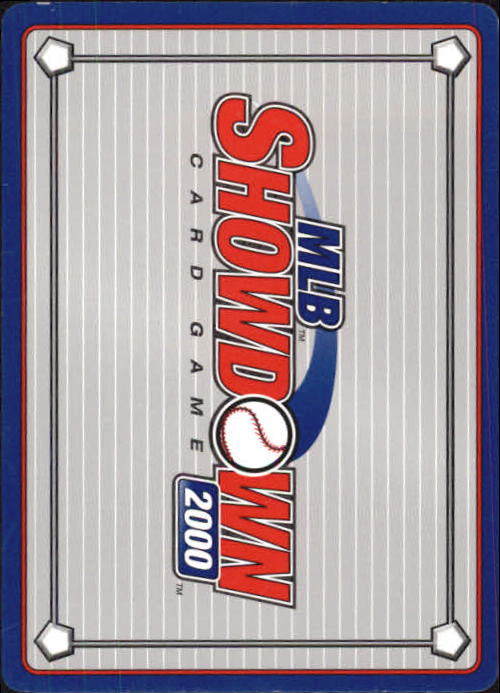 2000 MLB Showdown 1st Edition #108 Mike Sirotka back image
