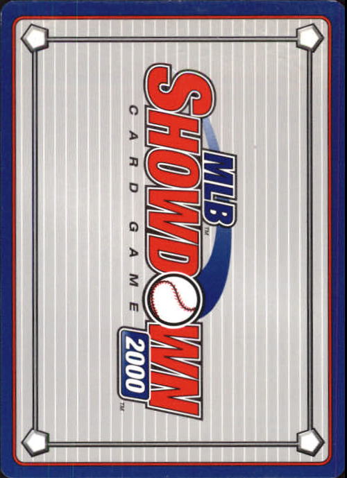 2000 MLB Showdown 1st Edition #119 Eddie Taubensee back image