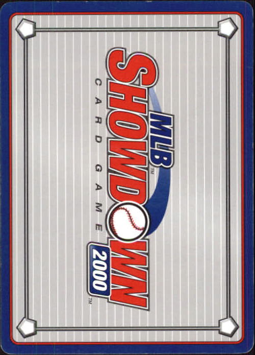 2000 MLB Showdown 1st Edition #125 Dmitri Young back image