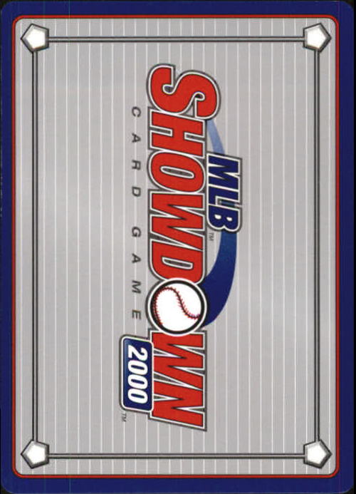 2000 MLB Showdown 1st Edition #142 Kurt Abbott back image
