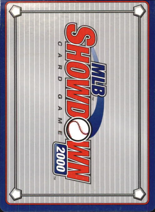 2000 MLB Showdown 1st Edition #147 Brian Bohanon back image