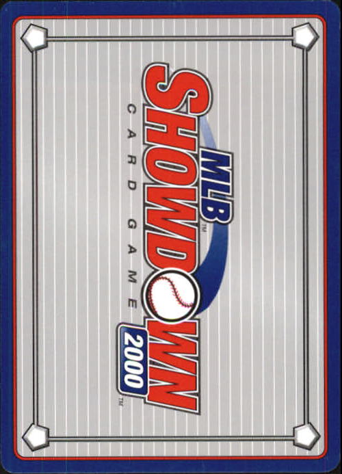 2000 MLB Showdown 1st Edition #148 Vinny Castilla back image