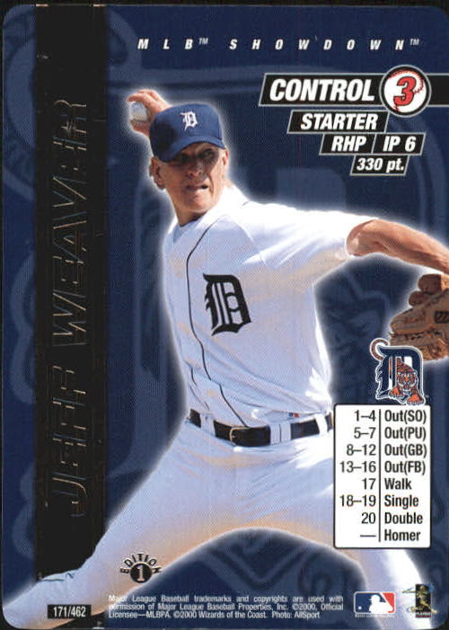 B1819- 2000 MLB Showdown Baseball Assorted Cards1 -You Pick- 15+ FREE US SHIP - Picture 278 of 409