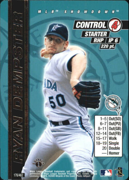 2000 MLB Showdown 1st Edition #176 Ryan Dempster