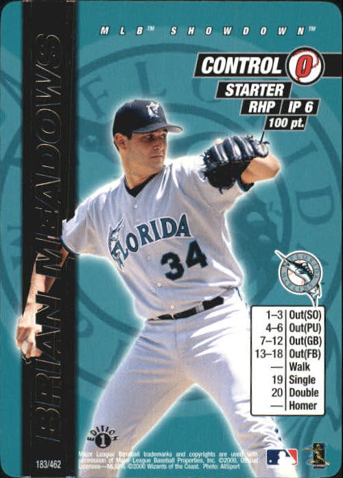 B1819- 2000 MLB Showdown Baseball Assorted Cards1 -You Pick- 15+ FREE US SHIP - Picture 300 of 409