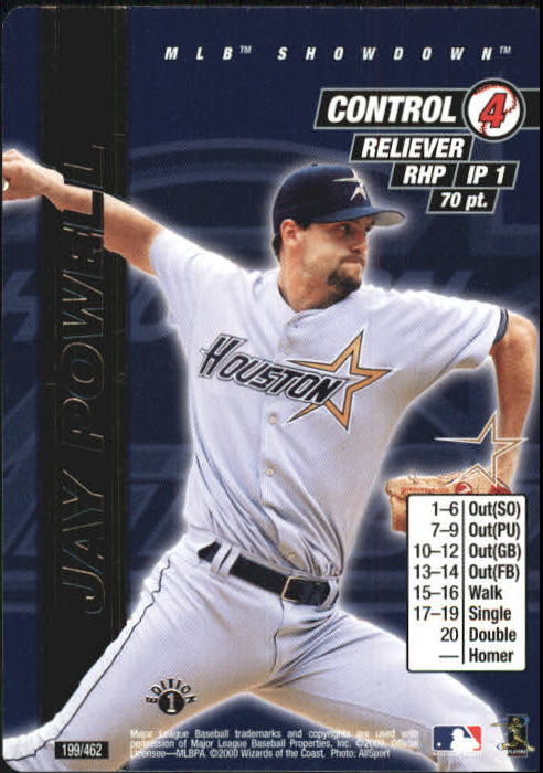 2000 MLB Showdown 1st Edition #199 Jay Powell