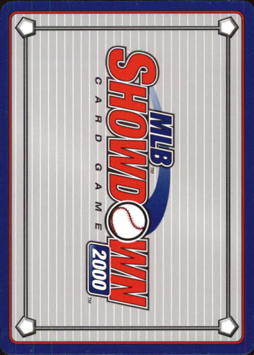 2000 MLB Showdown 1st Edition #213 Scott Service back image