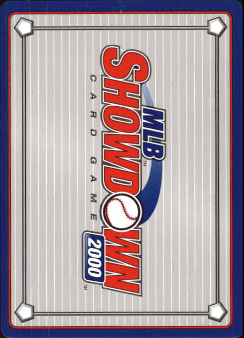 2000 MLB Showdown 1st Edition #224 Eric Karros back image
