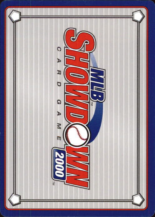 2000 MLB Showdown 1st Edition #225 Raul Mondesi back image